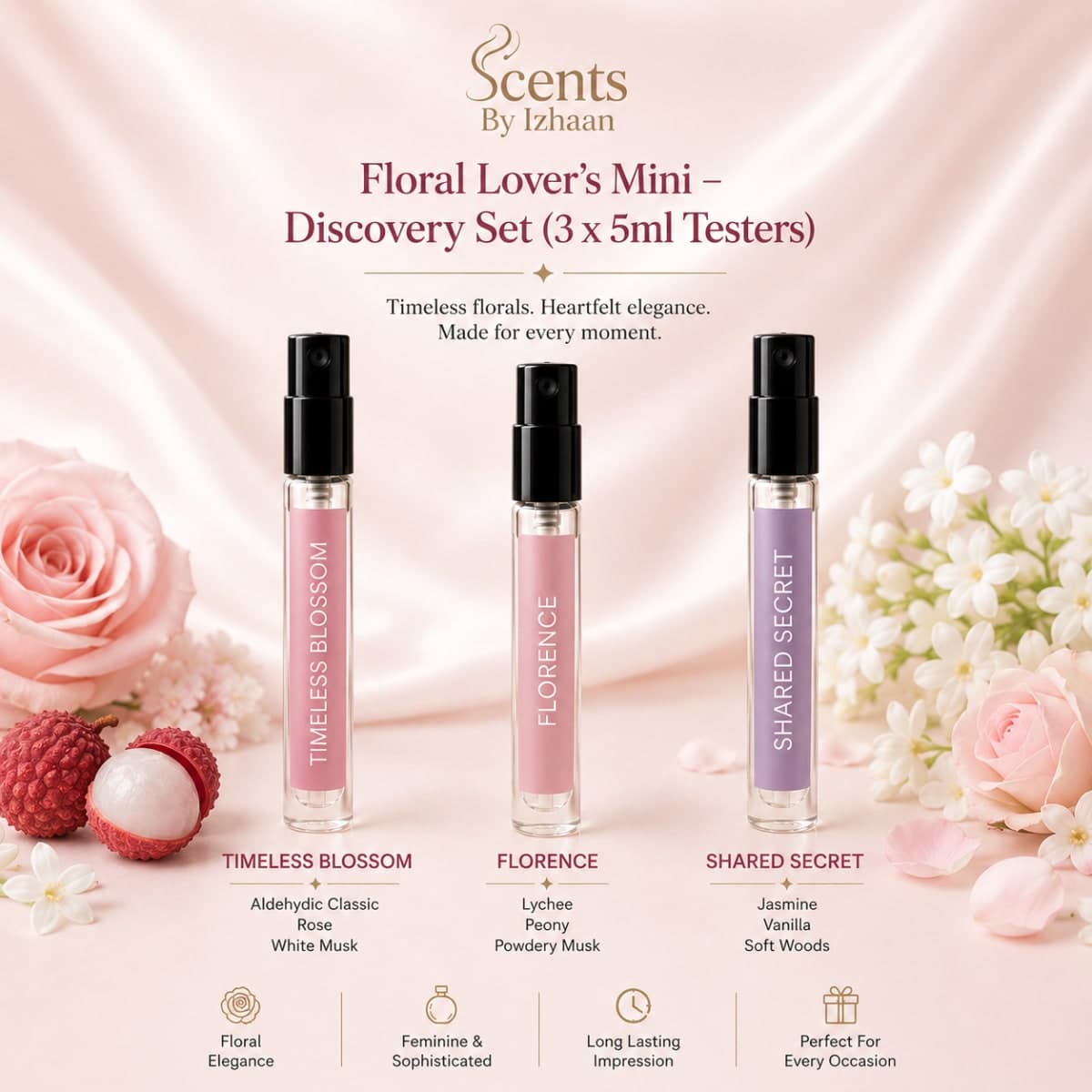 Floral Lover’s Mini – Discovery Set (3 x 5ml Testers) - Gender: Women