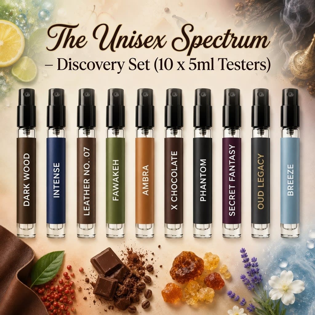 The Unisex Spectrum – Discovery Set (10 x 5ml Testers) - Gender: Unisex